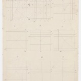 ‘Untitled’, Pencil on paper, 56 x 76cm (paper size), January 1977. Photography: Michele Brouet.