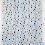 ‘(3,5,8), Non coincided Finishes and starts (Subtractive), 24 Rotations’, acrylic and ink on graph paper, 76 x 50.5cm (paper size), May 2011. Photography: Michele Brouet.