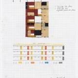 (1,3,5) Rotation x (1+2), mixed media on graph paper, 28.8 x 21.0cm (paper size), 15 July 2016. Photography: Michele Brouet.