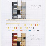 (1,3,8) Rotation x (1+1), mixed media on graph paper, 28.8 x 21.0cm (paper size), 17 July 2016. Photography: Michele Brouet.