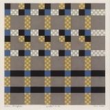 ‘Untitled No 106’, Watercolour, ink and acrylic on paper, 25 x 25cm, July 2000. Photography: Michele Brouet.