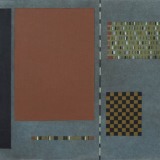 ‘Untitled number 39’, acrylic and collage on aquatint, 20 x 27cm, September 1992. Photography: Michele Brouet.