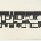 ‘Untitled # 3’, acrylic on paper, 14.9 x 54.0cm (image size), August 1983. Photography: Michele Brouet.