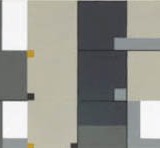‘(2,3,5) x 4 rotations’, acrylic on paper, 8 x 51cm, May 2013. Photography: Michele Brouet.