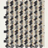 ‘(1,2,5) Subtractive x 48’, acrylic and ink on paper, 44 x 34cm, August 2011. Photography: Michele Brouet.