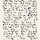 ‘(3,5,8) Subtractive x 18’, acrylic and ink on paper, 64 x 44cm, October 2008. Photography: Michele Brouet.