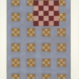 ‘Untitled no. 135’, acrylic and watercolour on paper, 37 x 25cm, January 2005. Photography: Michele Brouet.