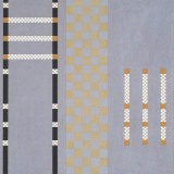 ‘Untitled number 126’, acrylic, watercolour and ink on paper, 53 x 53cm, September 2002. Photography: Michele Brouet.