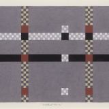 ‘Untitled No 116’, Watercolour, ink and acrylic on paper, 20 x 40cm, February 2001. Photography: Michele Brouet