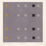 ‘Untitled No 113’, Watercolour, ink and acrylic on paper, 25 x 25cm, February 2001. Photography: Michele Brouet.